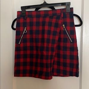 Plaid skirt